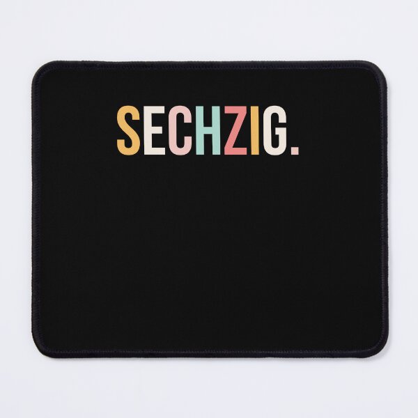 Item preview, Sechzig. cute German Birthday 60th Geburtstagsfeier party designed and sold by snowry.