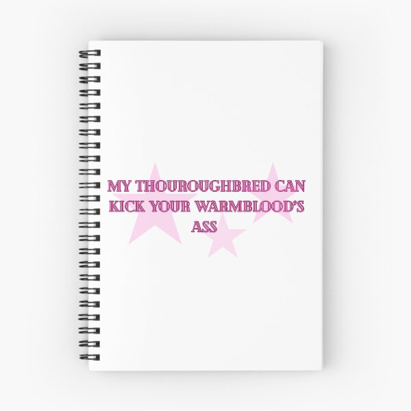 Item preview, Thoroughbreds Kick Ass Pink designed and sold by LoserHorseGirl.