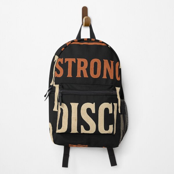Item preview, Discipline is Stronger Than Motivation – Motivational Gym Quote designed and sold by SpaceStore369.