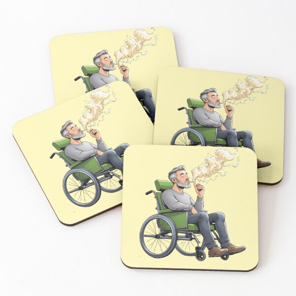 Artikelvorschau, Rollstuhlfahrer entworfen und verkauft von MushArtist.