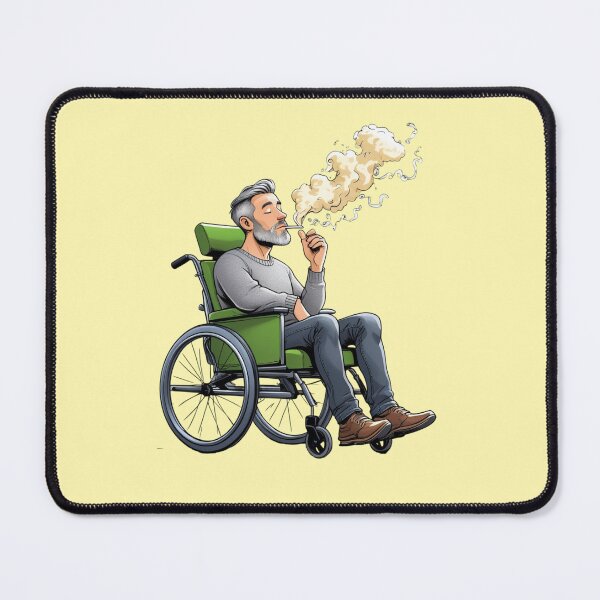 Item preview, Wheelchair man designed and sold by MushArtist.