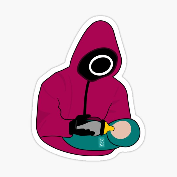 Artikel-Vorschau von Baby 222 und Guard Squid Spiel 3, designt und verkauft von Wolf1Queen.
