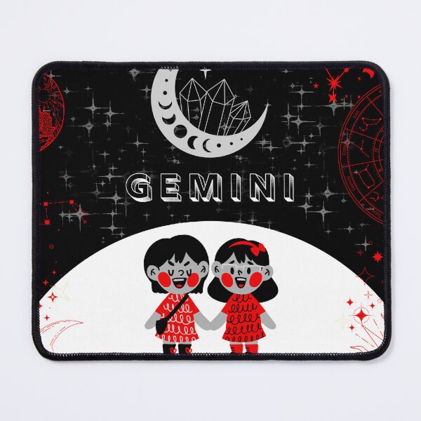 Item preview, Galactic Gemini Twins designed and sold by Odd Orbit.