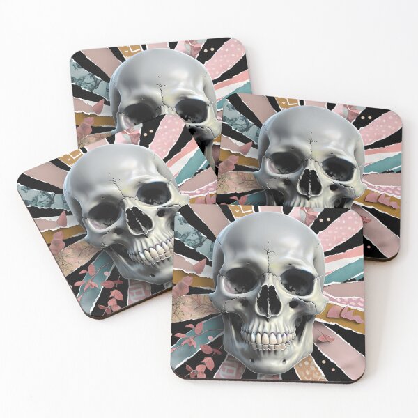 Item preview, Zombie - Pastel Skull Collage designed and sold by NightTimeJ.