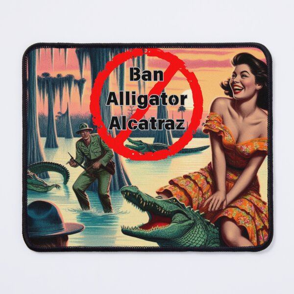 Item preview, Escape from Alligator Alcatraz designed and sold by FloridaWildOnes.