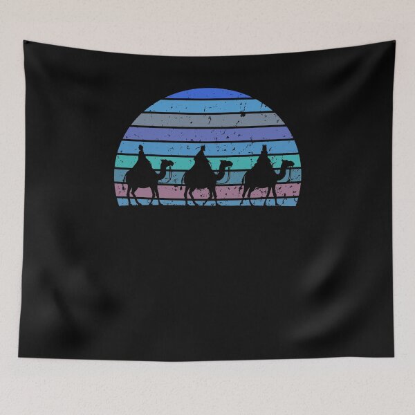 Item preview, Epiphany day Christian retro winter sunset Dia De Reyes designed and sold by snowry.
