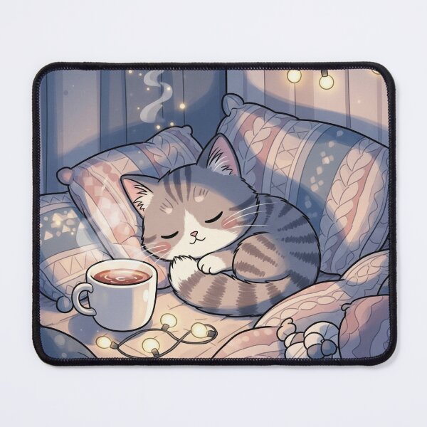 Item preview, Cozy Comforts - Sleepy Cat designed and sold by Nature's Palette.
