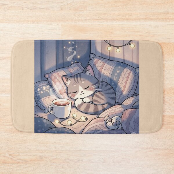 Item preview, Cozy Comforts - Sleepy Cat designed and sold by Nature's Palette.