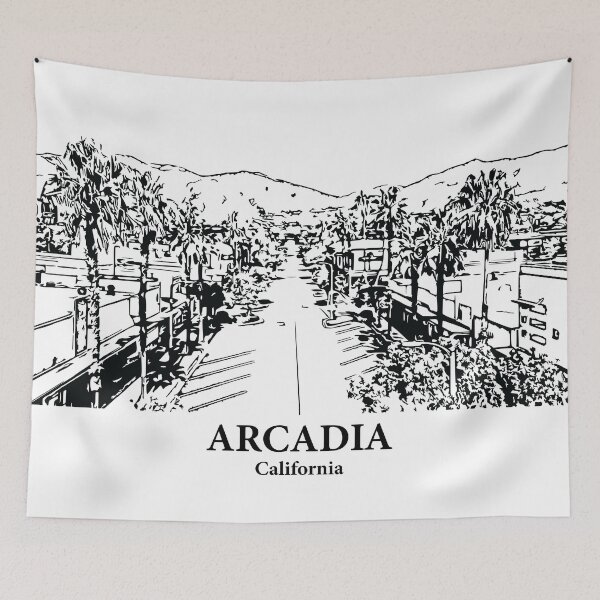 Item preview, Arcadia - California designed and sold by Lakeric Cityscapes.