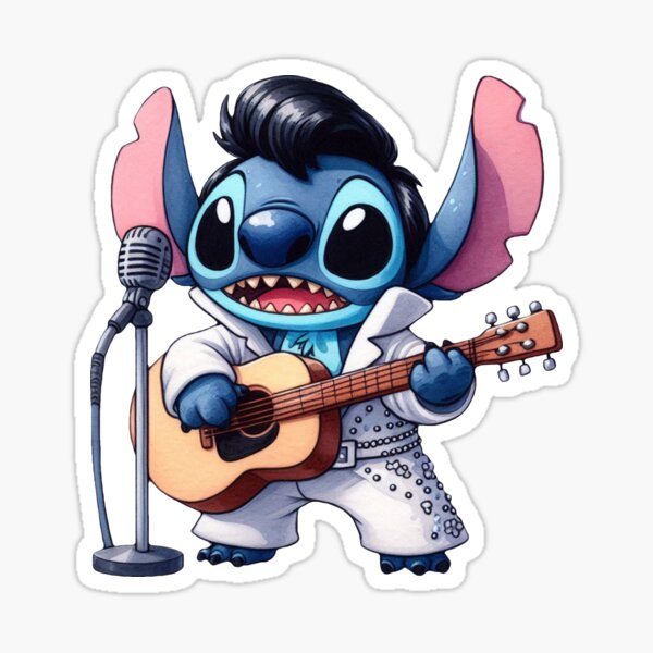 Item preview, Stitch ukulele elvis designed and sold by Gautamaa.