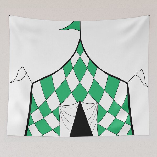 Item preview, Carnival Tent-Green designed and sold by lezell.