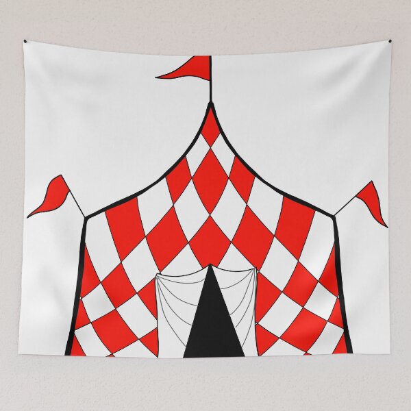 Item preview, Carnival Tent-Red designed and sold by lezell.