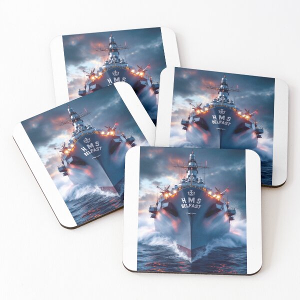Item preview, HMS Belfast - Legendary Royal Navy Cruiser designed and sold by Sweet Dreams & Fantasia.