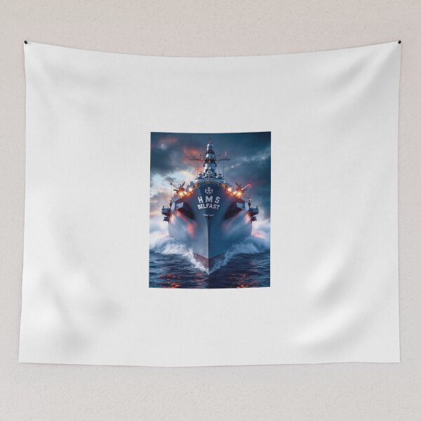 Item preview, HMS Belfast - Legendary Royal Navy Cruiser designed and sold by Sweet Dreams & Fantasia.