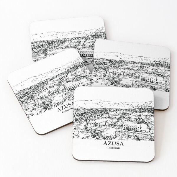Item preview, Azusa - California designed and sold by Lakeric Cityscapes.