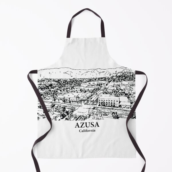 Item preview, Azusa - California designed and sold by Lakeric Cityscapes.