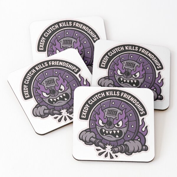 Item preview, Exedy Clutch Kills Friendships - Funny Racing designed and sold by PosterFuel.