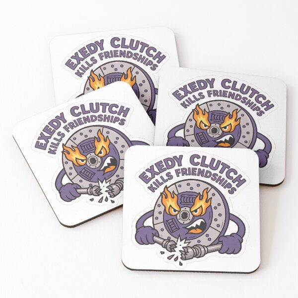 Item preview, Exedy Clutch Kills Friendships - Funny Racing designed and sold by PosterFuel.