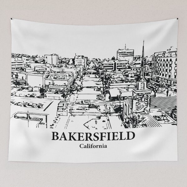 Item preview, Bakersfield - California designed and sold by Lakeric Cityscapes.