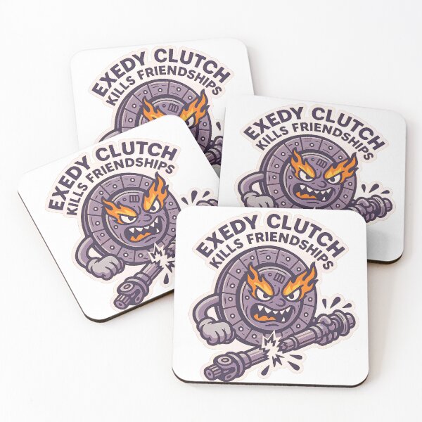 Item preview, Exedy Clutch Kills Friendships - Funny Racing designed and sold by PosterFuel.