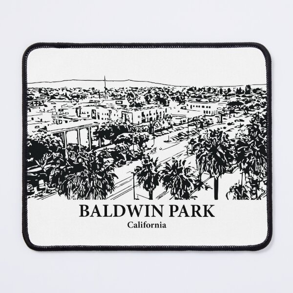 Item preview, Baldwin Park - California designed and sold by Lakeric Cityscapes.