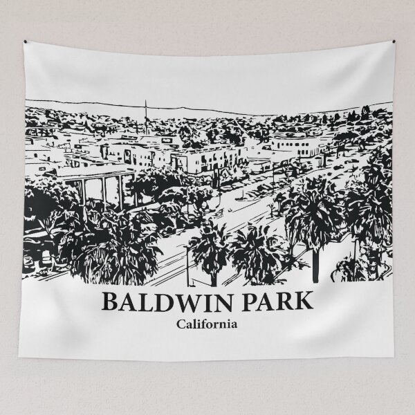 Item preview, Baldwin Park - California designed and sold by Lakeric Cityscapes.