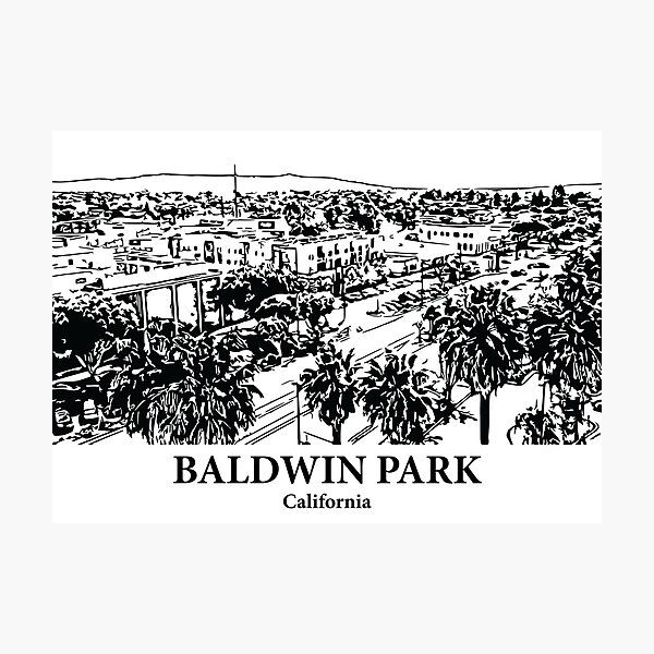 Item preview, Baldwin Park - California designed and sold by Lakeric.