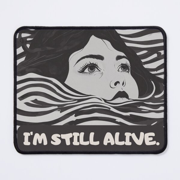 Item preview, I'm still alive - woman designed and sold by Stefrait-7.