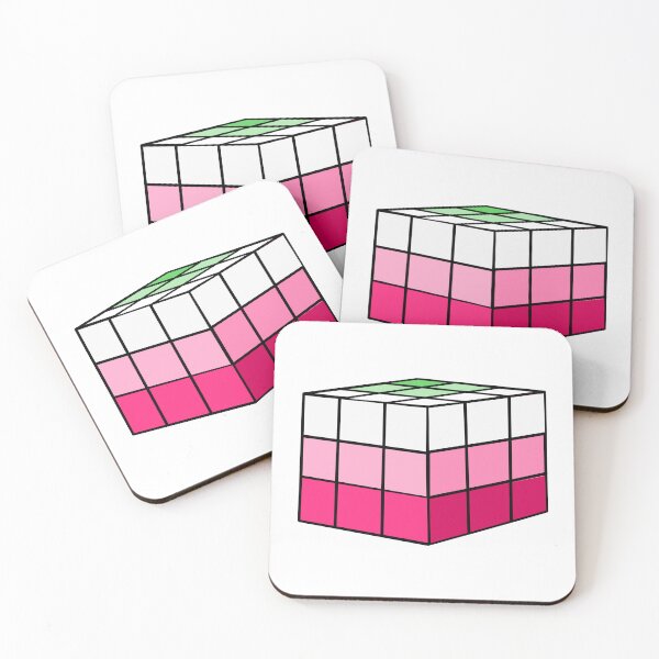 Item preview, Rubik Abrosexual Pride Flag Cube designed and sold by HarveyHandcraftsandDesigns.