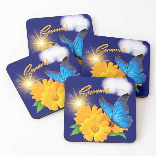 Item preview, Sunshine, flowers and butterflies designed and sold by DżodżoJoy.