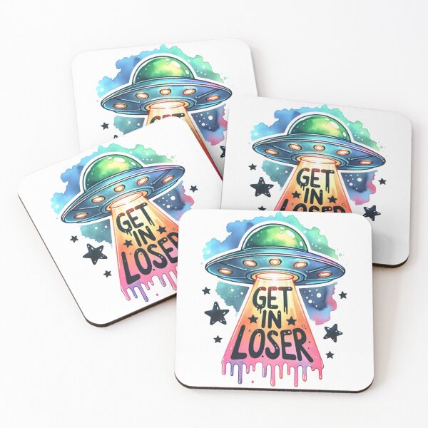 Item preview, UFO - Get In Loser designed and sold by Bearbones81.