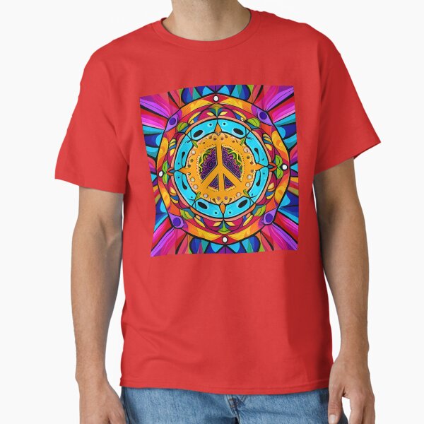 Item preview, Peace Sign Kaleidoscope designed and sold by BrooklynPopArts.