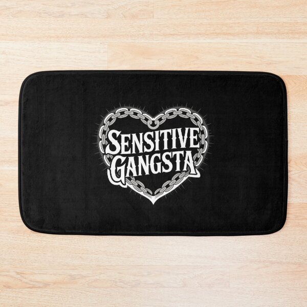 Item preview, Sensitive Gangsta - Funny Quote designed and sold by GRABAPSHOP.