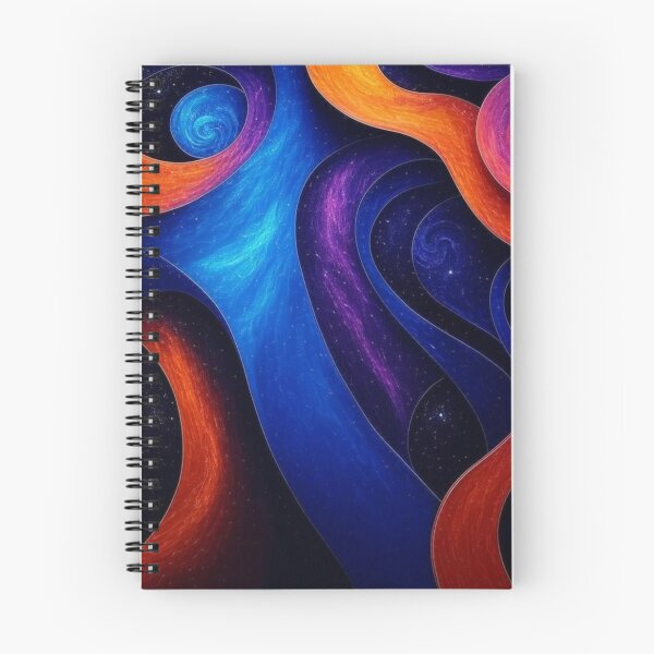 Artikelvorschau, Lebendige kosmische Wirbel abstrakte Galaxie-Kunst (1) entworfen und verkauft von AnTartstudios.