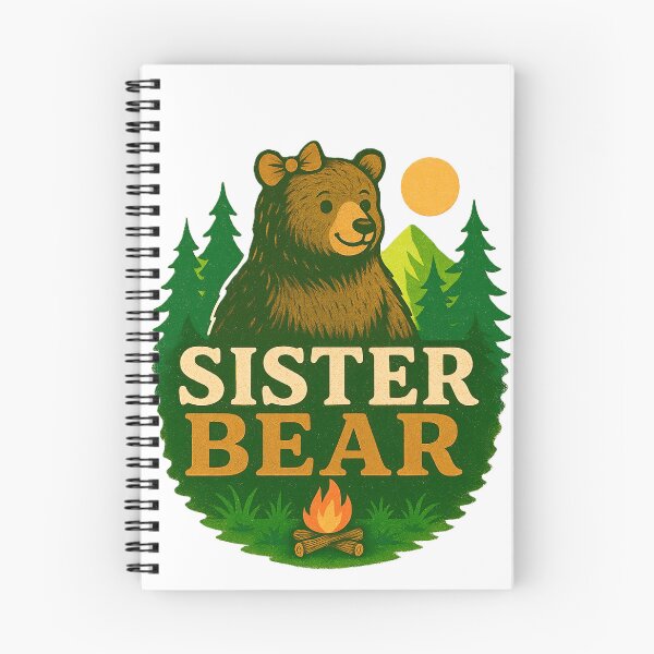 Artikelvorschau, Sister Bear - Süßes passendes Design für große oder kleine Schwester entworfen und verkauft von GiggleBear.