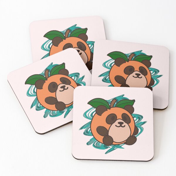 Item preview, Peach panda  designed and sold by Kallmekuhh.