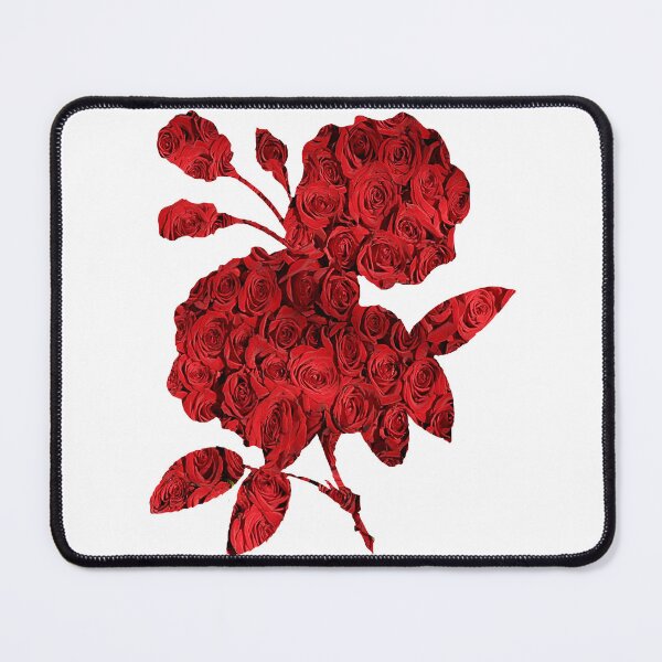 Item preview, Beautiful Red Roses Floral Pattern Romantic Art designed and sold by SandyMDesigns.