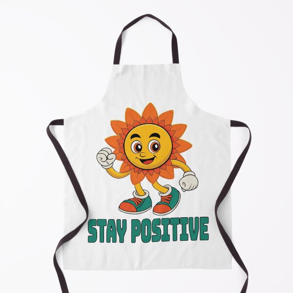 Item preview, STAY POSITIVE  - SUNFLOWER -  MOTIVATIONAL QUOTES - TEXT - TYPOGRAPHY designed and sold by Gihan-Design.