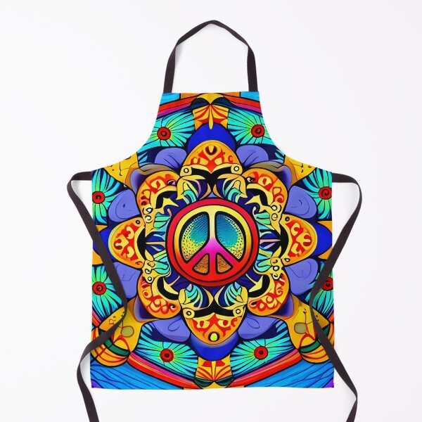 Item preview, Peace Sign Mandala designed and sold by BrooklynPopArts.