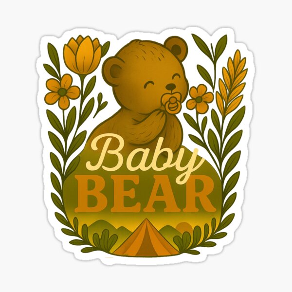 Item preview, Baby Bear – Adorable Baby Design for Newborns and Toddlers designed and sold by GiggleBear.