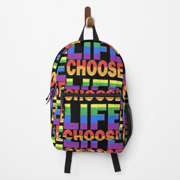 Item preview, Choose Life Rainbow Pride Art designed and sold by Hen-C-Art.