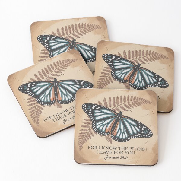 Item preview, Butterfly - Jeremiah 29:11 designed and sold by theartfulaspie.