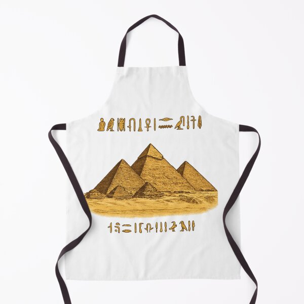 Item preview, The Great Pyramids of Giza – Ancient Egyptian Hieroglyphic Art designed and sold by Halaelnaggar.