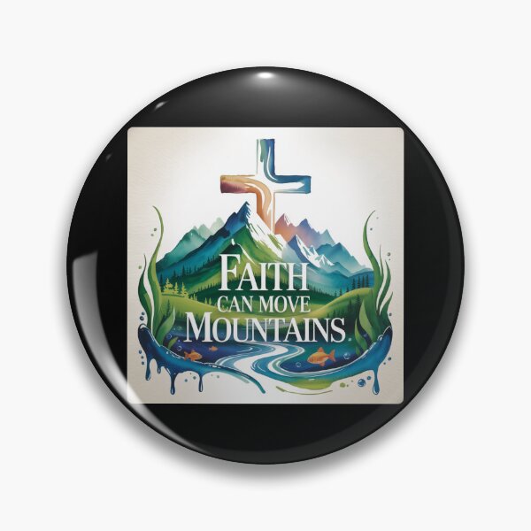Item preview, Faith Can Move Mountains designed and sold by theartfulaspie.