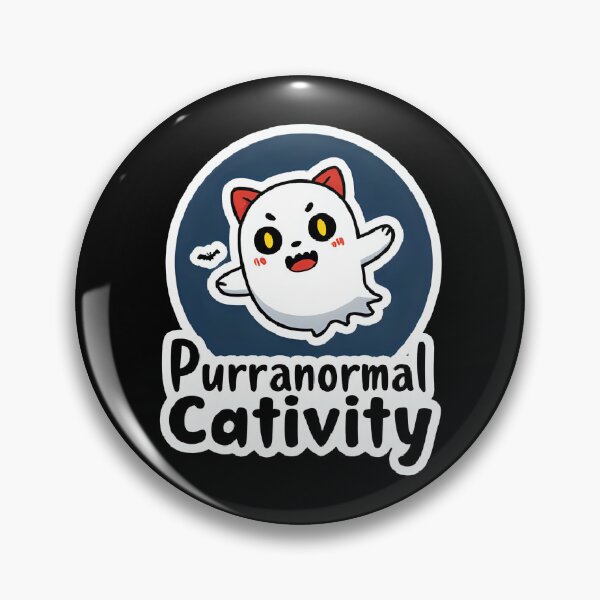 Item preview, Purranormal Cativity – Cute Ghost Cat Design for Spooky Cat Lovers designed and sold by Obsi-dian Bones.