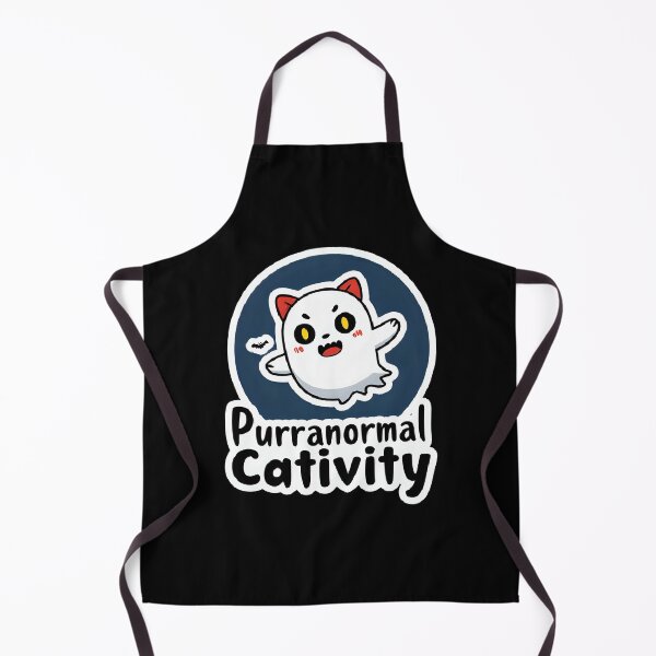 Item preview, Purranormal Cativity – Cute Ghost Cat Design for Spooky Cat Lovers designed and sold by Obsi-dian Bones.