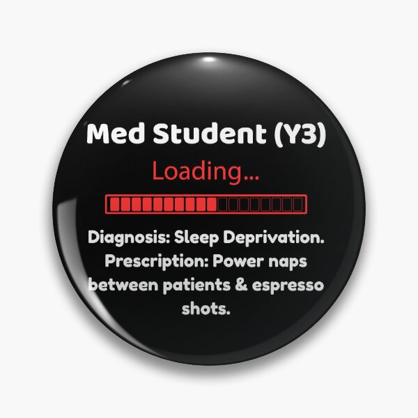 Item preview, Med Student (Y3) Loading – Espresso & Power Nap Edition designed and sold by Teenomix.