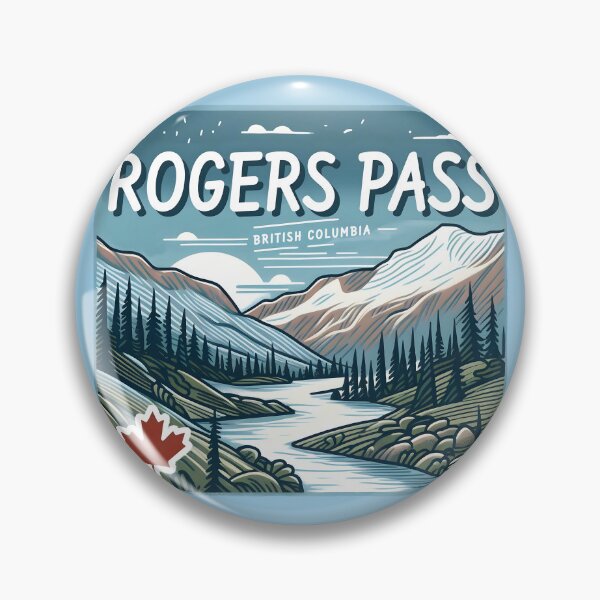 Item preview, Rogers Pass British Columbia designed and sold by HowToCanadian.