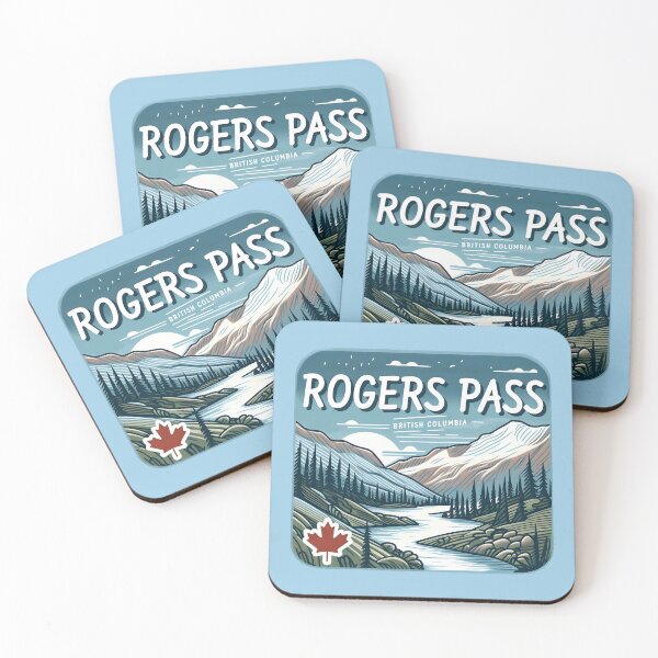 Item preview, Rogers Pass British Columbia designed and sold by HowToCanadian.