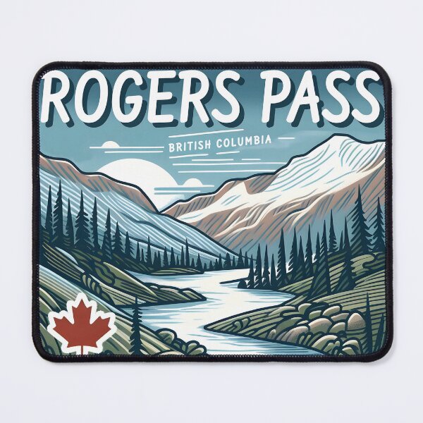 Item preview, Rogers Pass British Columbia designed and sold by HowToCanadian.